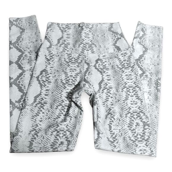 REVOLVE Beach Riot Ayla Taupe Snake Print High Wait Legging US XS - Picture 8 of 14